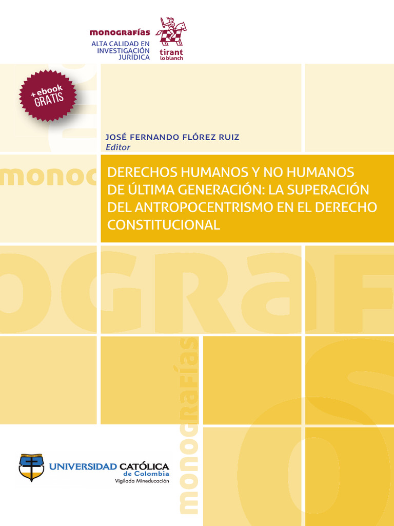 Derechos Humanos y No Humanos en Derecho | PDF | Homo | Derechos humanos