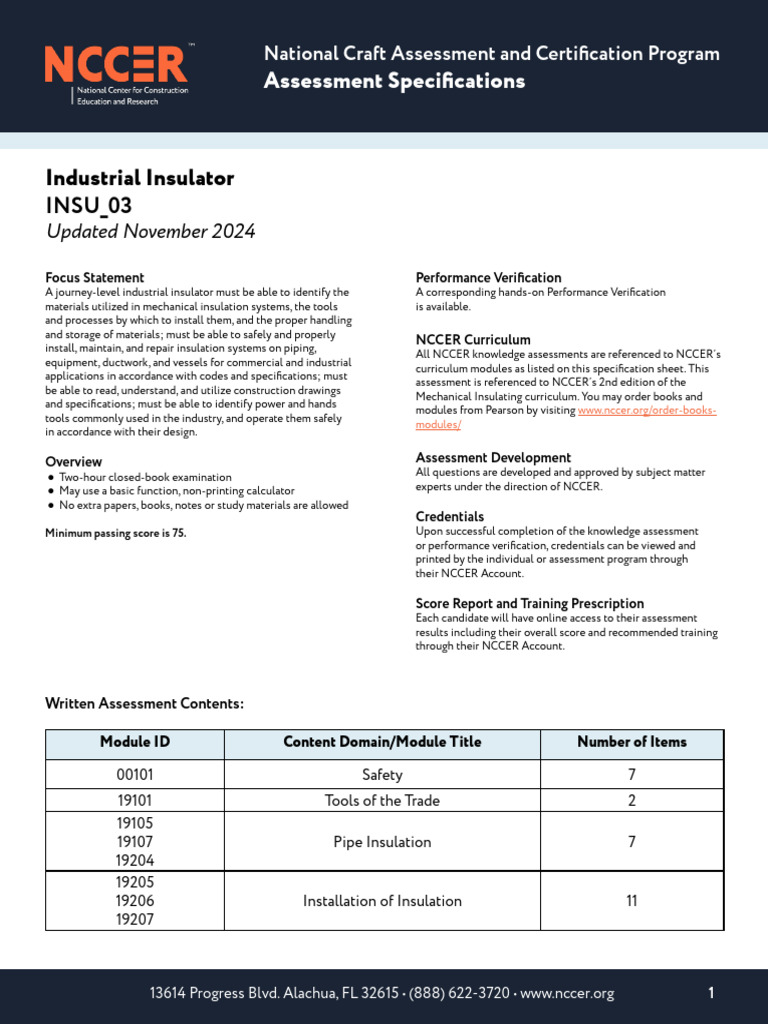 Industrial Insulator Assessment Guide | PDF | Specification (Technical ...