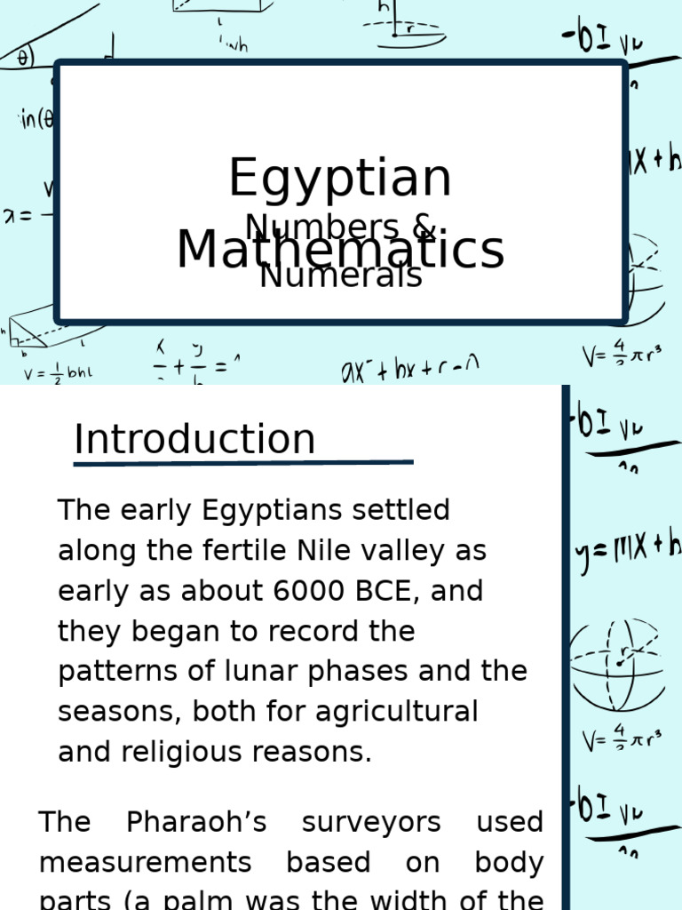 The Understanding The Different Prehistoric About Mathematics | PDF ...