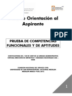 Guía de Orientación Al Aspirante