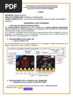 Partes del micro:bit en español | PDF | Diodo emisor de luz | Micrófono