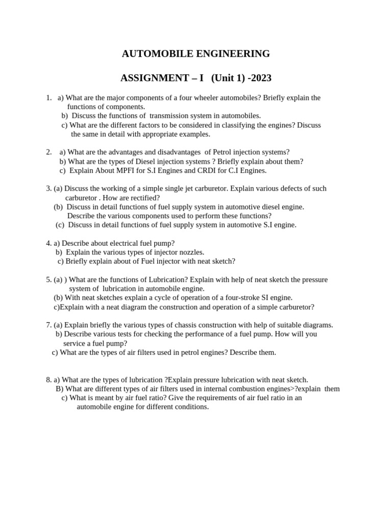 Assignment - 1 | PDF