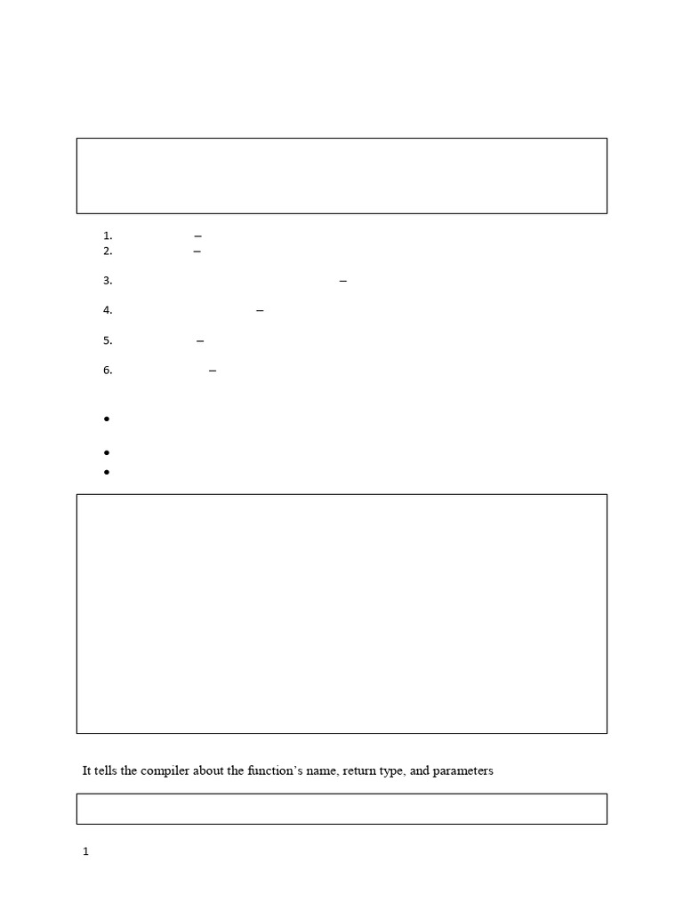 Functions in C: Definition & Usage | PDF | Pointer (Computer ...