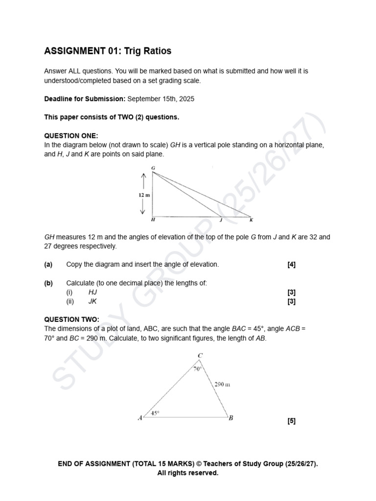Assignment 01 | PDF