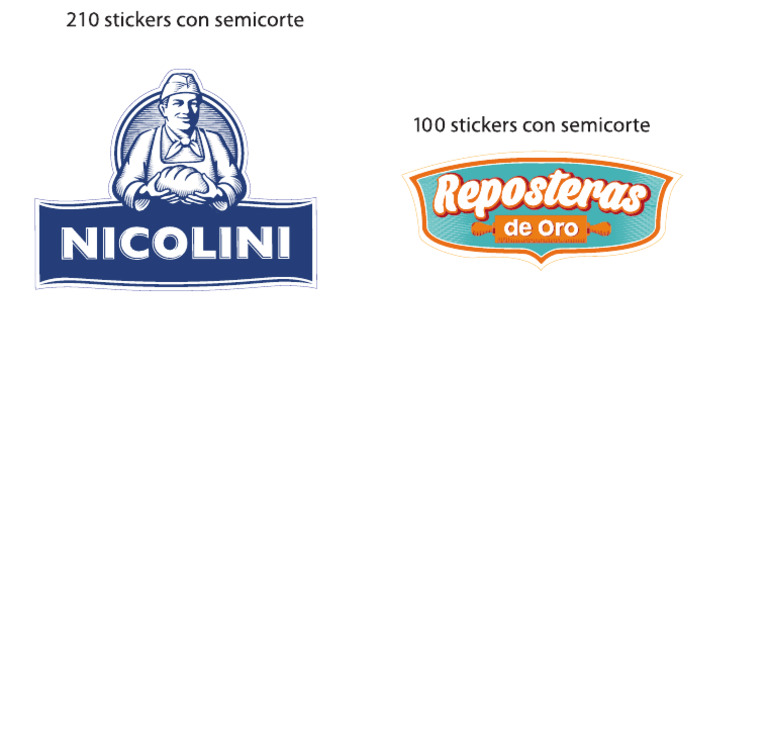Stickers Banderin | PDF