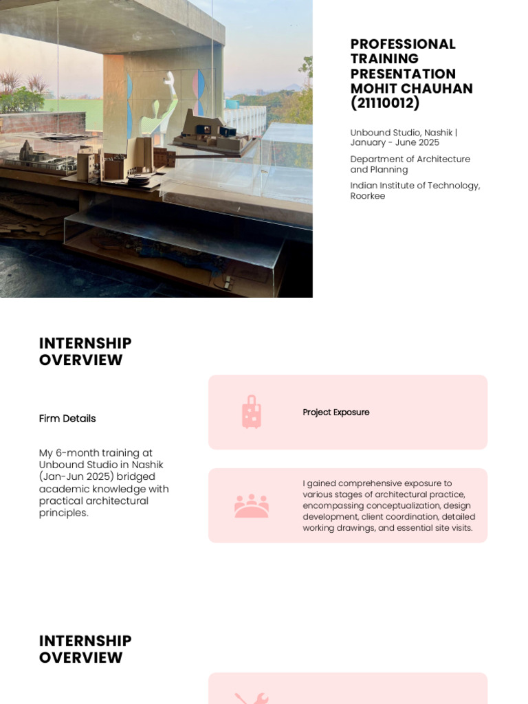 Internship Presentation | PDF | Design