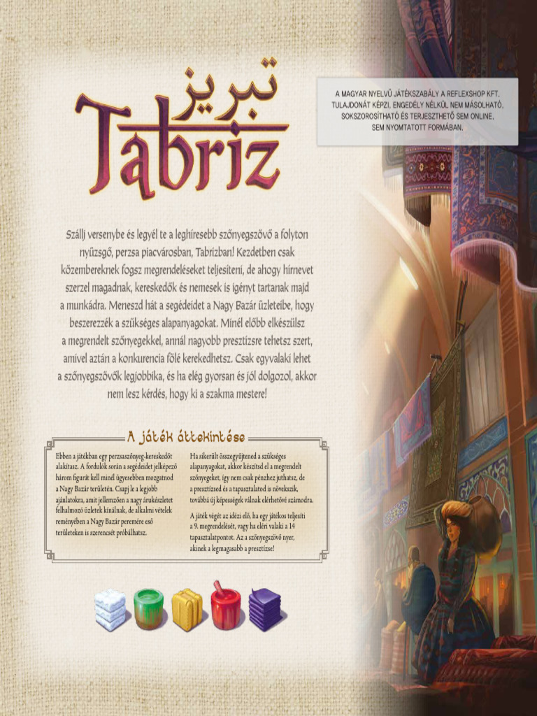 Tabriz Jatekszabaly | PDF