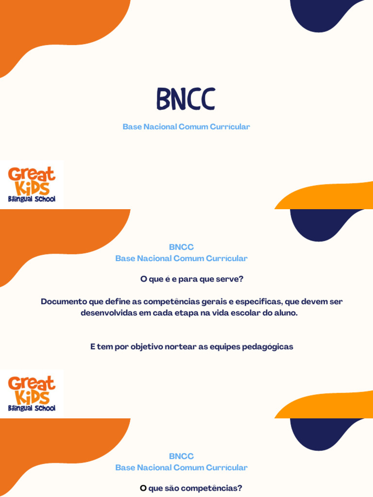Entenda a BNCC e suas Competências | PDF | Educação Infantil | Comunicação