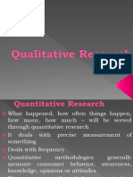 6. Qualitative Research