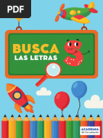COLOREAR CON LETRAS Del Alfabeto en | PDF
