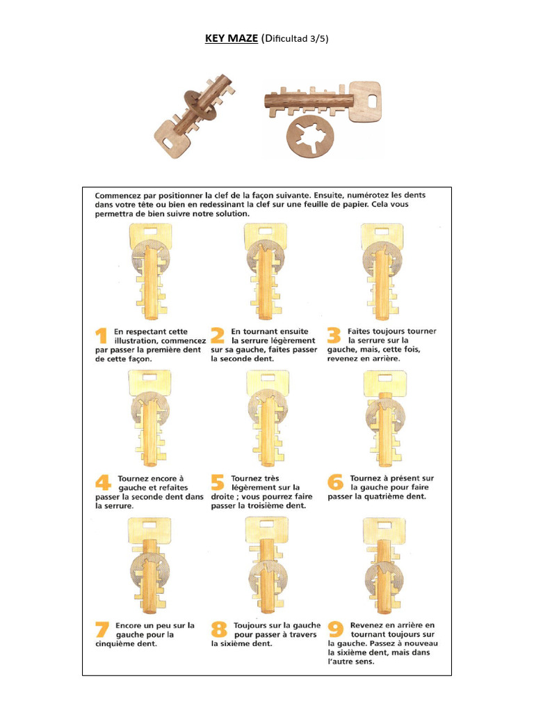 Key Maze 2 | PDF
