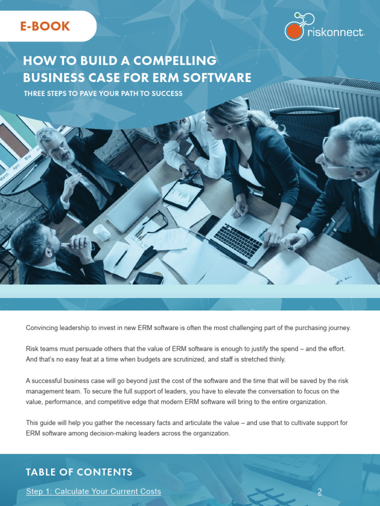 Ebook How To Build A Compelling Business Case For ERM Software WEB ...
