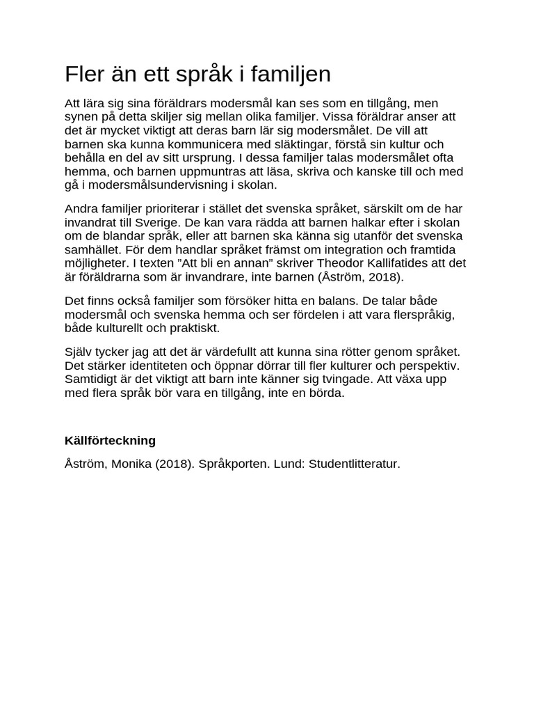 Utredande Text | PDF