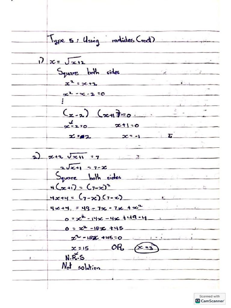 Add Math Indices | PDF