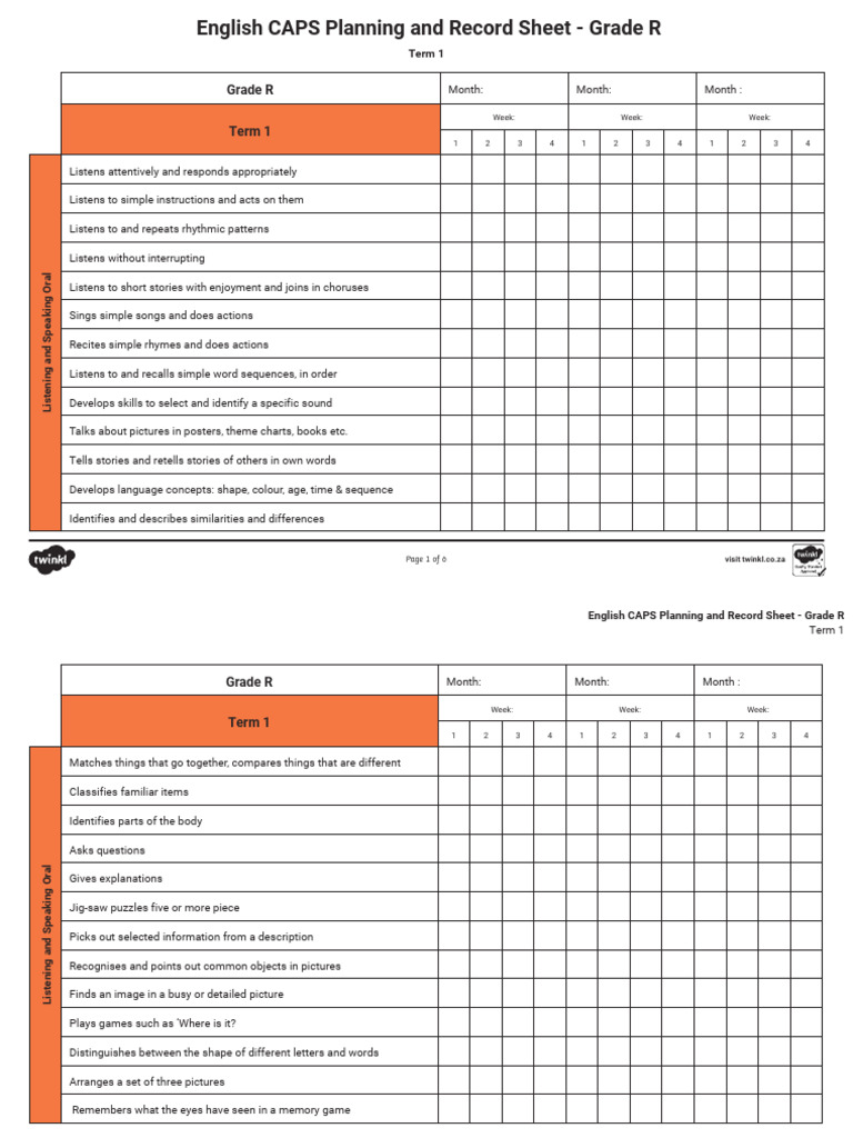 Za HL 1663343013 English Caps Planning and Record Sheet Grade R Ver 2 ...