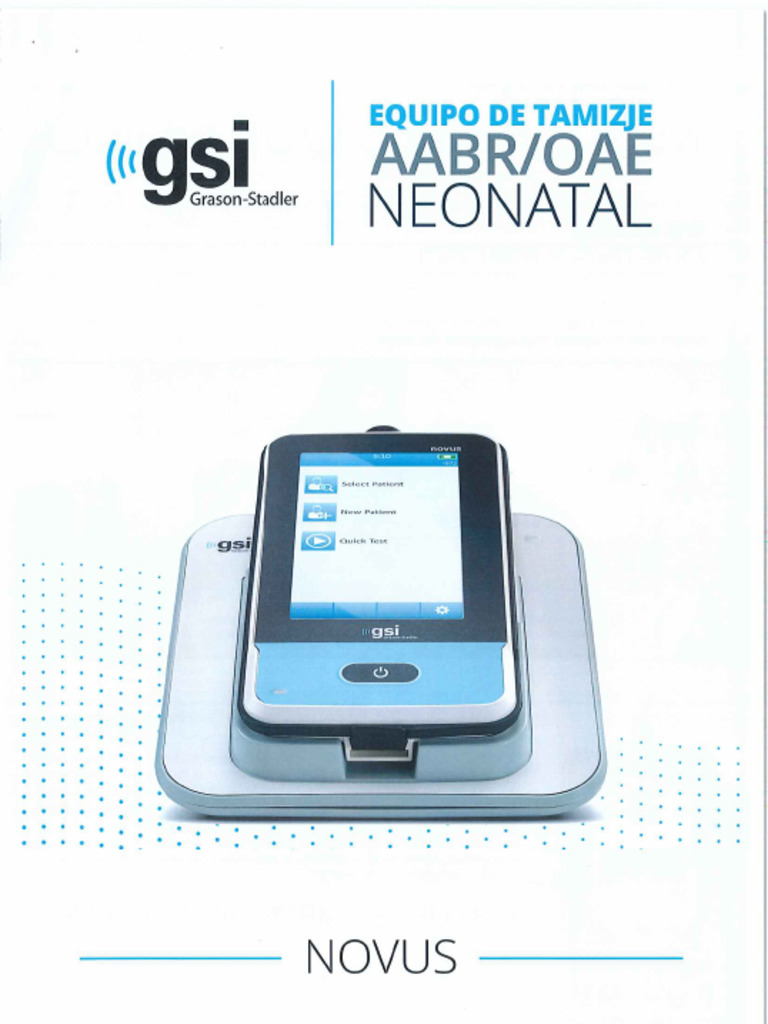 Gsi - Novus Especificaciones | PDF