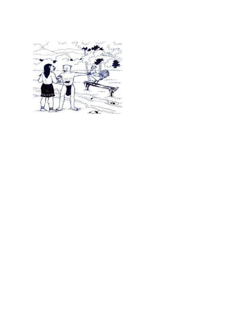 En Lengua Del Pueblo Kuna El Gallo y El Neque | PDF