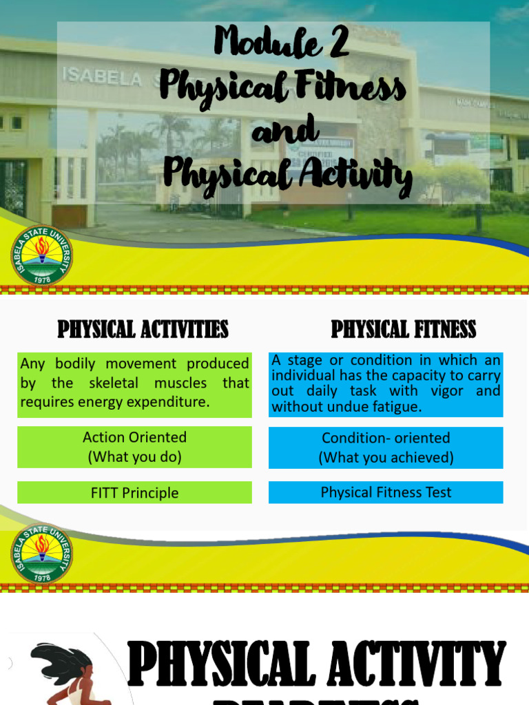 Pathfit 1 Final | PDF | Food Energy | Muscle