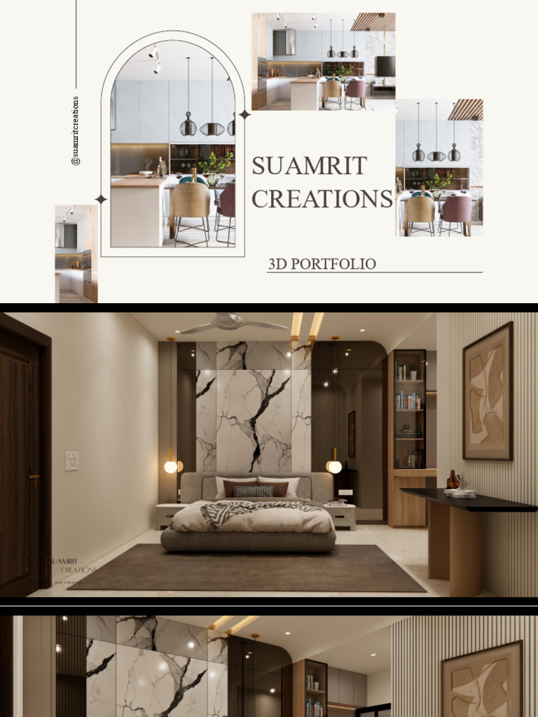 SUAMRIT - PORTFOLIO - 3D Interior | PDF