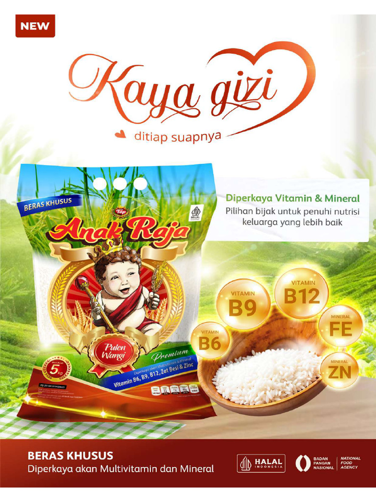 Product Knowledge Beras Anak Raja | PDF
