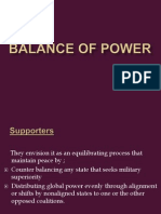 Balance of Power Theory Explained