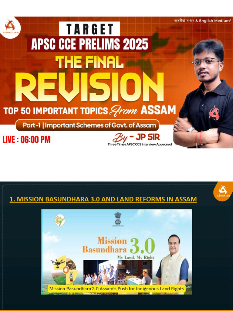 Key Current Affairs for APSC Prelims 2025 | PDF | Economies