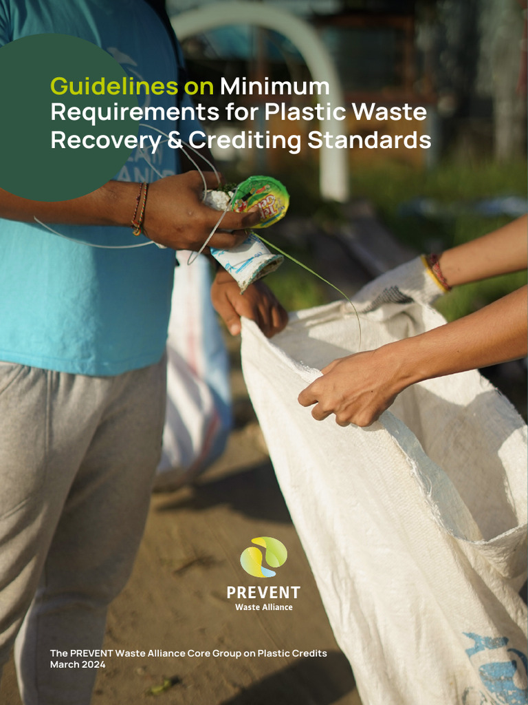 Plastic Waste Recovery Guidelines 2024 | PDF | Recycling | Landfill