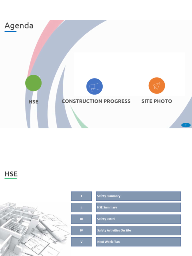 Weekly HSE and Construction Update | PDF | Building Technology | Civil ...