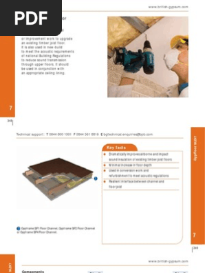 Sb07 Gypfloor Silent 03 Drywall Lumber