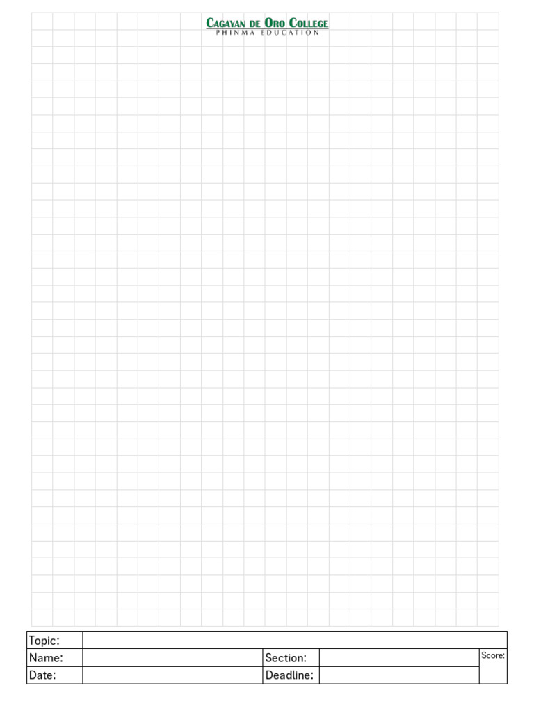Output Format | PDF