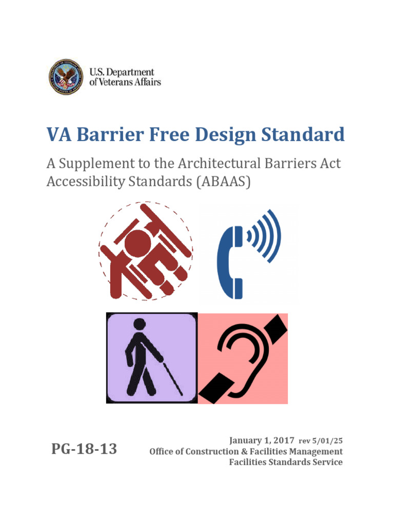 Barrier Free Design Standard | PDF | Wheelchair | Physical Medicine And ...
