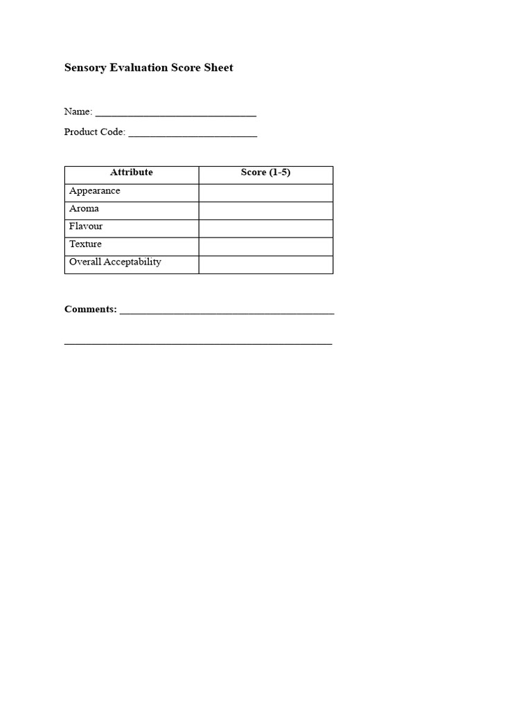 Score Card | PDF