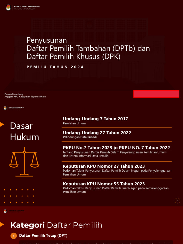 (Materi) DPTB Dan DPK Update Se Ke 2 DPTB V2 | PDF