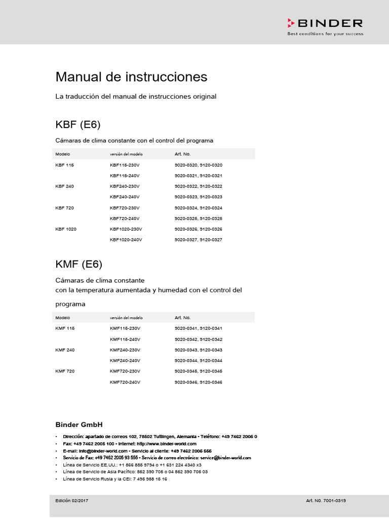 Manual de Instrucciones KBF y KMF | PDF | Solvente | Quemar