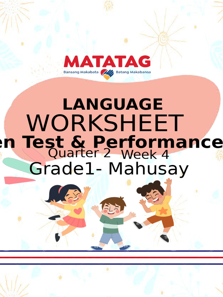 q2 Language Week 4 | PDF