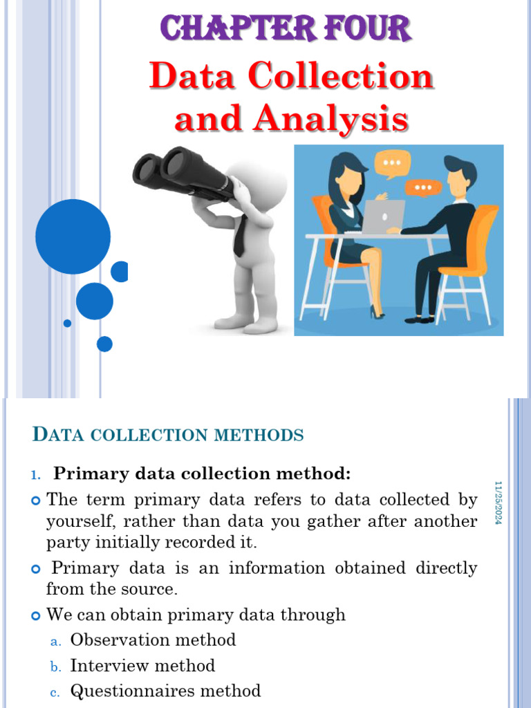 Data Collection and Analysis Methods | PDF | Data Analysis | Data