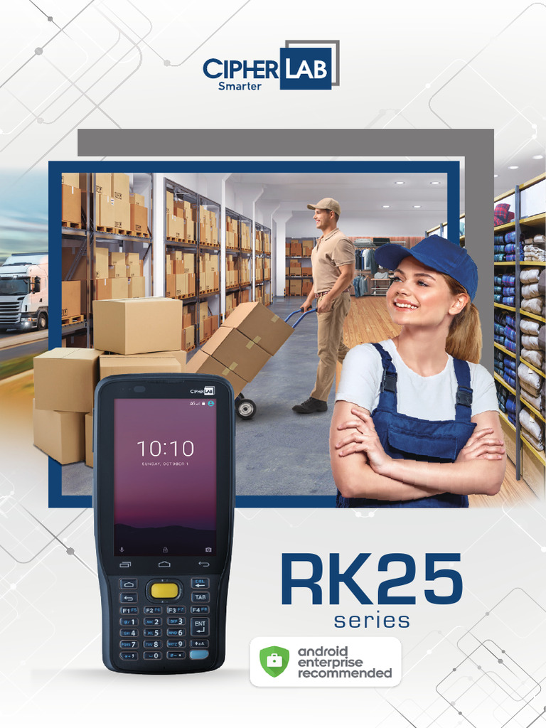 CipherLab RK25: Versatile Mobile Computer | PDF | Radio Frequency ...