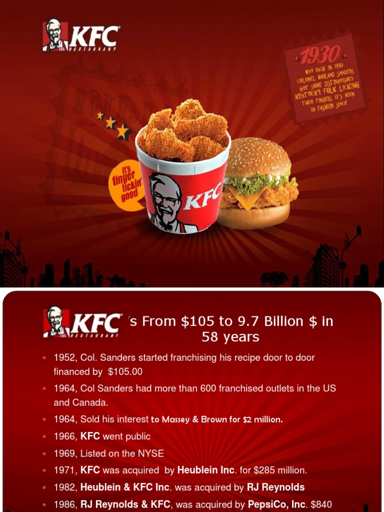 Kfc Pdf Economies Business