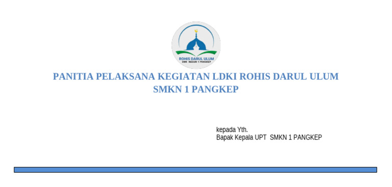 Amplop LDKI Kepsek | PDF