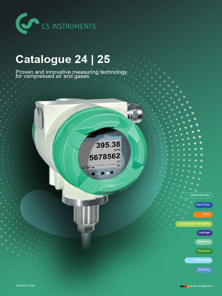 Innovative Compressed Air Measurement Solutions | PDF | Flow ...
