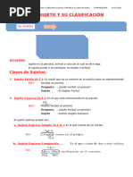 Actividades Completas Sujeto Tacito Expreso Pdf
