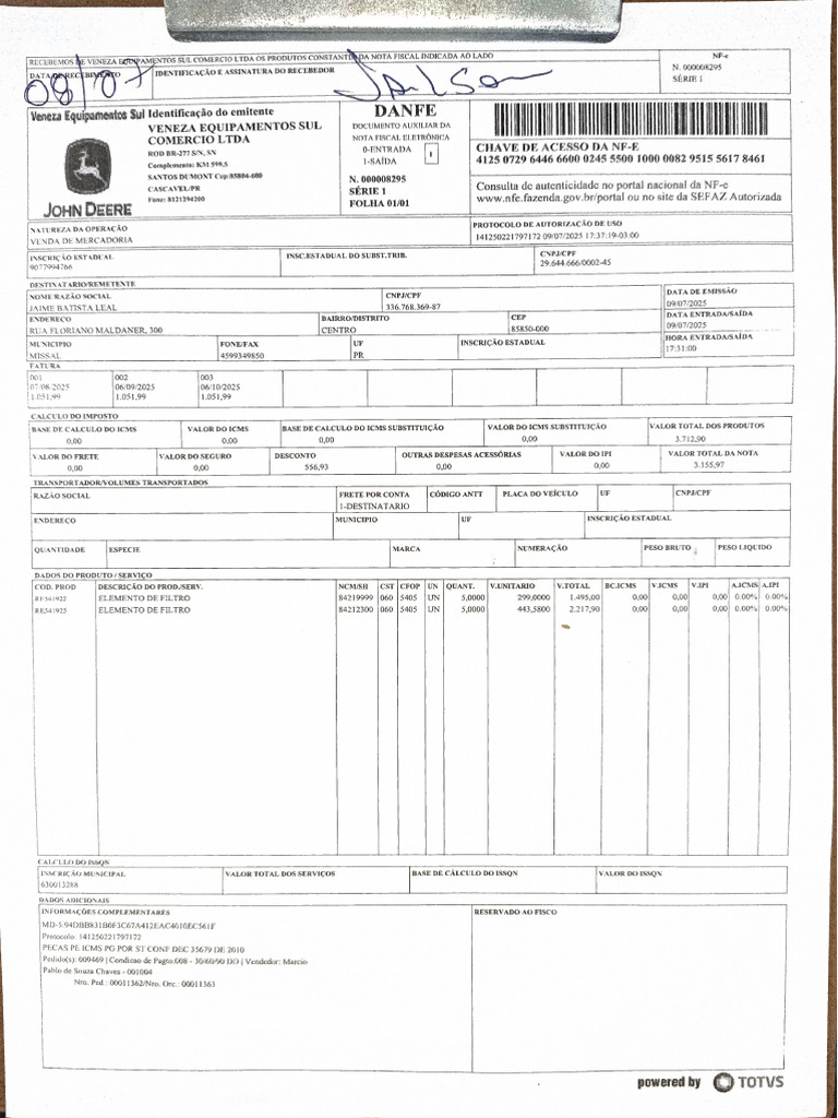 NF 8295 Jaime-1 | PDF