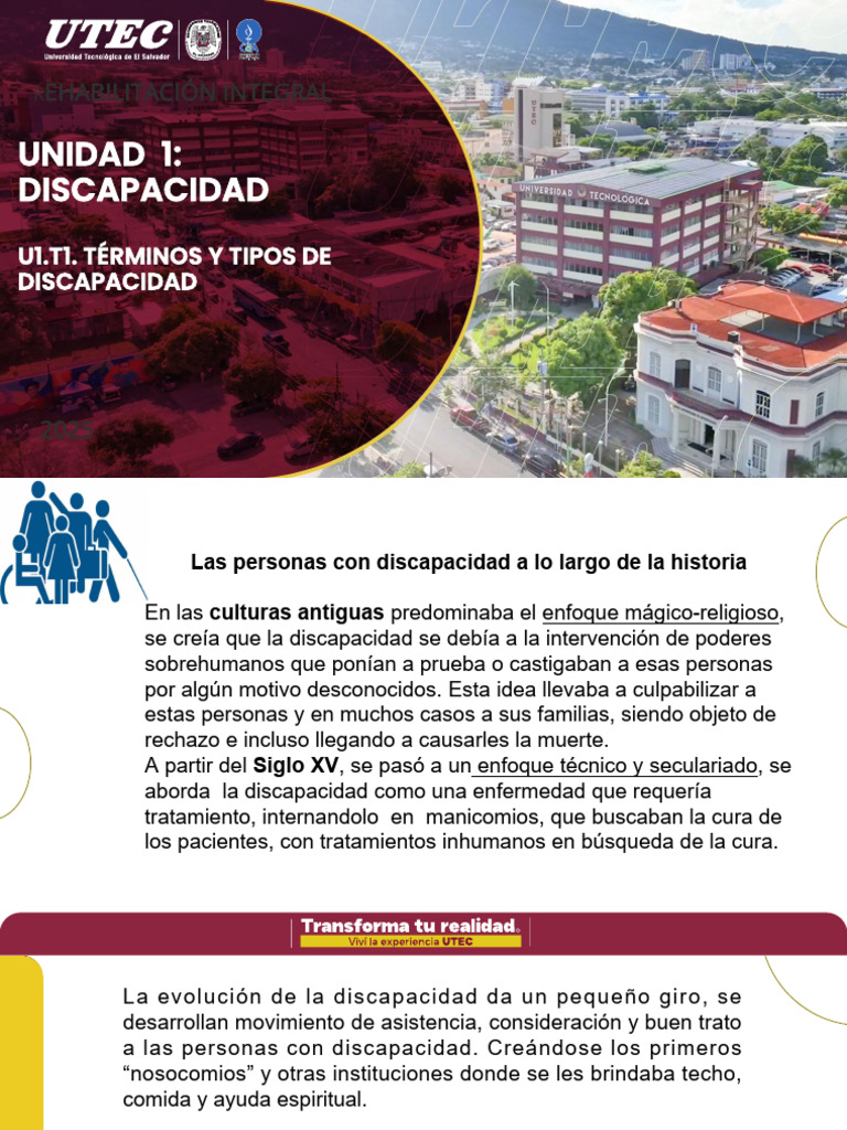 Evolución y Modelos de Discapacidad | PDF | Invalidez | Autismo