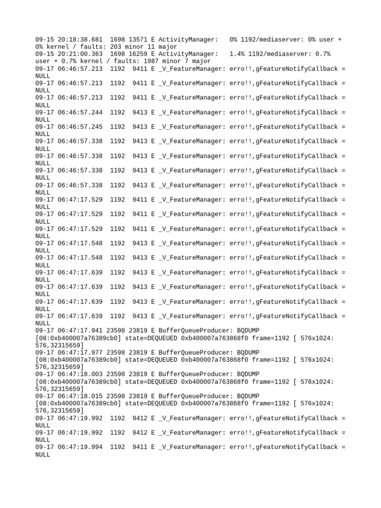 Log | PDF | Operating System Technology | Software
