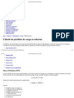 Imprimir - Cálculo de pérdidas de carga en tuberías