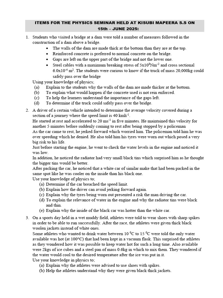 Physics Seminar Topics for 2025 | PDF | X Ray | Gamma Ray