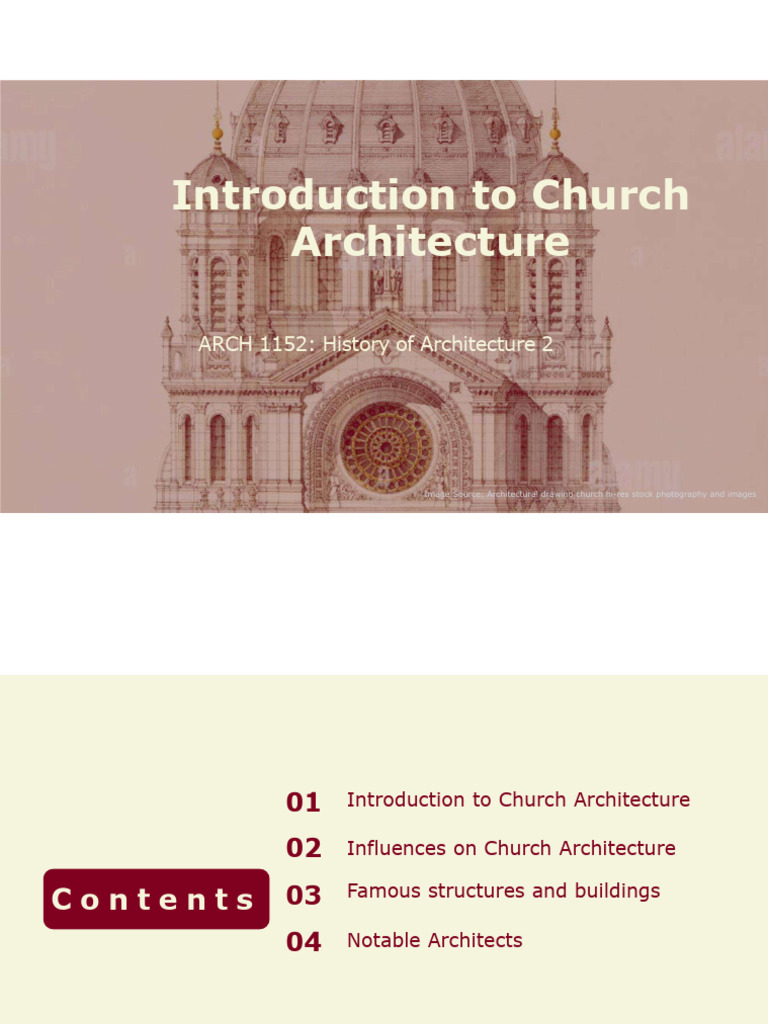 Overview of Church Architecture | PDF | Gothic Architecture | Church ...
