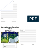 Buku Kegiatan Ramadhan Siswa