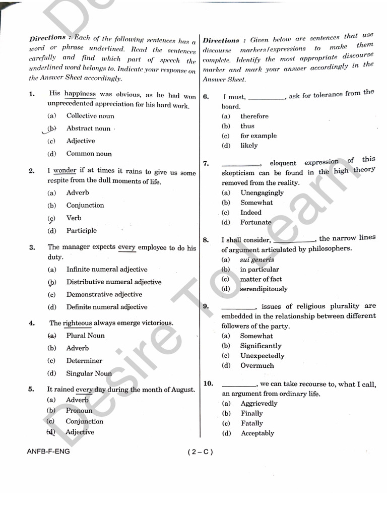 CDS-2 2025 C | PDF