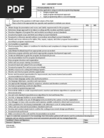 Self Assessment Guide (PRG)